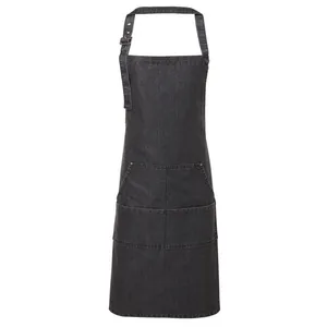 Custom Merchandising Jeans Stitch <b>Denim</b> <b>Apron</b> - Product Image 3