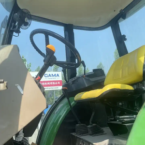 Used Second Hand Wheel Tractor 4X4wd John Deer 120hp with Farming Equipment Agricultural <b>Machinery</b> - Product Image 5