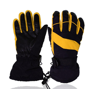 Guantes de piel de oveja genuina hechos a medida para hombres cómodos guantes de esquí de invierno de Pakistán al aire libre adecuado - Product Image 6