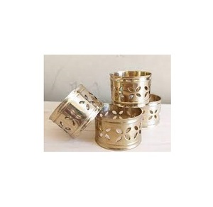 Servilletero de Latón 100% Hecho a Mano, para Hogar y Hoteles, Vajilla de Metal, Servilleteros Redondos, Calidad Premium, Acabado de Muy Alta Calidad - Product Image 6