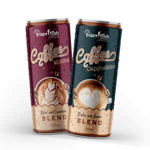 INTERFRESH Canned Coffee Drink Instant Black Coffee Milk Coffee Drink Can Custom Brand for USA & Canada Retailers | HACCP HALAL - Product Image 4