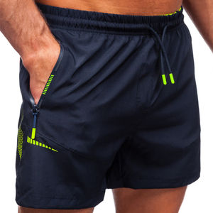 Shorts de bain pour hommes avec logo imprimé OEM, maillots de bain extensibles, maillots de bain, shorts de bain avec doublure, taille XS, vente en gros - Product Image 5