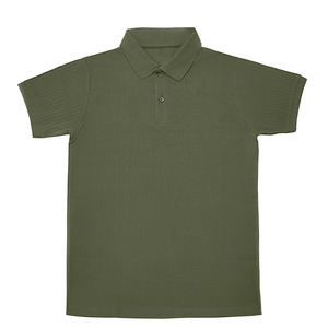 <b>Men</b> <b>Polo</b> <b>Shirt</b> Short <b>Sleeve</b> Slim Fit Cotton Casual Tee with Contrast Tipping Collar and <b>Sleeve</b> Trim Breathable Lightweight - Product Image 1