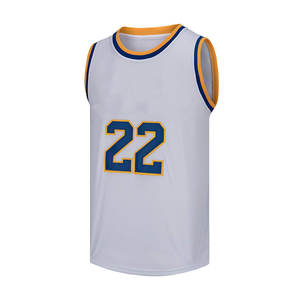 Venta al por mayor Sublimación Ropa de baloncesto Uniforme de baloncesto de secado rápido Reversible Camisetas de baloncesto en blanco - Product Image 6