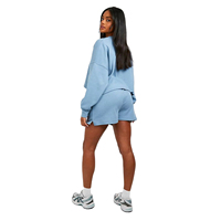 Conjunto de 2 Piezas para Mujer, Invierno 2025, Económico, Casual, Largo, Sólido, Ecológico, Transpirable, de Secado Rápido, Sudadera Deportiva, Corte Regular