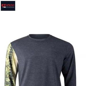 Camisa de pesca de manga larga de poliéster 100% de calidad superior Impresión de sublimación Anti-UV personalizada Secado rápido Impermeable para exteriores - Product Image 2