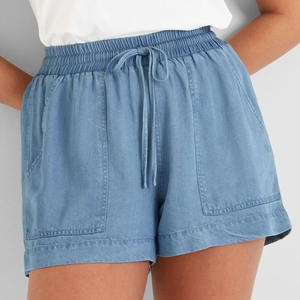 2Dollar Model HE-00019 <b>Shorts</b> Size M-2XL Ladies Casual Summer Mid Waist Stretchy Denim Jean <b>Women's</b> <b>Shorts</b> <b>for</b> <b>Women</b> Denim <b>Short</b> - Product Image 3