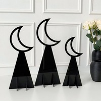 Centre de table décoratif en métal fait main pour le Ramadan, ajoute une touche artistique personnelle à la salle à manger familiale, décorations du Ramadan.