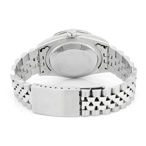 Reloj de Cuarzo de Acero Inoxidable con Diamantes Moissanite VVS y Esfera de Cristal para Hombre, Estilo Moderno - Product Image 5