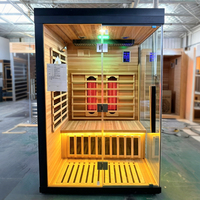 Cabina de Sauna Tradicional Profesional de Alta Gama para Hoteles, Resorts y Clubs Comerciales con Generador