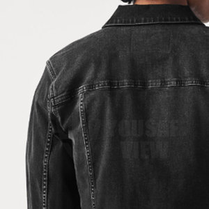 Nuevo diseño Hombres Jeans Chaqueta Color personalizado Hombres Jeans Chaqueta de invierno Streetwear Hombres Jeans Chaqueta - Product Image 6