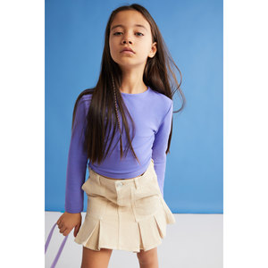 GRIMELANGE Lilly Blusa de manga larga con cuello redondo para niñas - Product Image 3