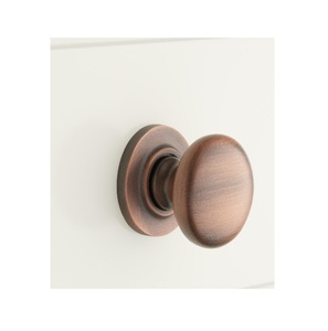 Bouton de porte en laiton de luxe fabriqué à la main design orné pour portes intérieures chambre salle de bain cuisine ou bureau - Product Image 1