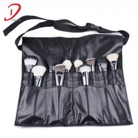 Sac de rangement pour pinceaux de maquillage en cuir PU Dongshen, grand espace, poils synthétiques