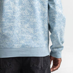 เสื้อสเวตเตอร์ลำลองของผู้ชายเสื้อสเวตเชิ้ตผ้าโพลีเอสเตอร์/ ผ้าฝ้ายออกแบบให้เป็นกรดสไตล์ฤดูหนาว - Product Image 5