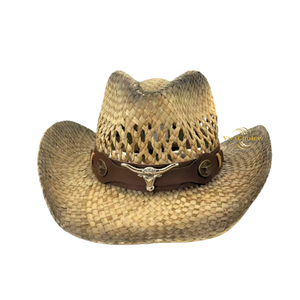 VietChoice Cowboy <b>Hat</b> Large Brim Outdoor <b>Party</b> Adjustable Handmade Four Seasons - Product Image 4