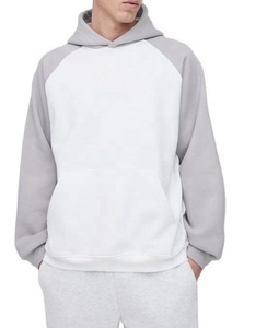 Streetwear personnalisé confortable de bonne qualité Vente en gros Meilleur prix Logo personnalisé Couleur unie Respirant Hommes Out Wear Sweat à capuche coupe ample - Product Image 1