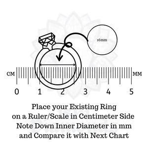Ishi แหวนเพชร18K สีขาวทองคู่9ถึง5ชุดทำงานปลูกในห้องปฏิบัติการ - Product Image 5
