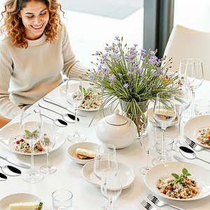 Ensemble de couverts en argent pour la restauration quotidienne, couverts en acier inoxydable durables, parfaits pour les maisons et les restaurants - Product Image 2