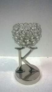 Bougeoir en cristal, décoration de la maison, autre support de bougie brillant, pour l'intérieur et l'extérieur - Product Image 2