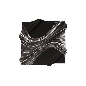 Silk Twill <b>Square</b> <b>Scarf</b> for Girls-Digital Printed Floral Party <b>Scarf</b> - Product Image 1