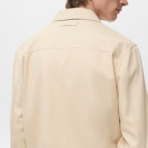 Vestes Bomber en Sergé pour Hommes avec Logo Personnalisé, Meilleure Vente OEM, Vestes Décontractées pour Hommes, Respirantes et Coupe-Vent, 2026 - Product Image 5