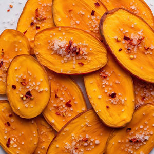 Mexican-Style Mango Strips With Sea Salt & Red Chili 100% Natural Dehydrated mango BEST PRICE BEST QUALITY - Product Image 2