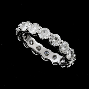 แถบเพชรสำหรับผู้หญิงทำจากเงินสเตอร์ลิงประดับด้วยเพชรทำจาก925 - Product Image 3