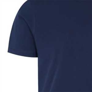 Navy Plain T-Shirt <b>Pajama</b> Set | 100% Cotton Woven Lounge Set Soft & Breathable Half Sleeve Sleepwear with O-neck Tee & <b>Pants</b> - Product Image 6