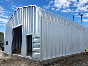 ชุดโครงสร้างเหล็ก Duro-SPAN ขนาด 25x30x13 พร้อมระบบโค้งแบบ Clear Span และผนังปลายโค้ง - Product Image 2