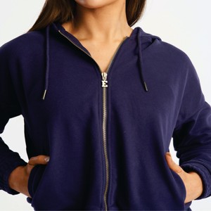 OEM personalizado otoño ropa de mujer grueso 2 piezas conjunto chándal Jogger conjunto 3 piezas trajes sudor pantalón y Sudadera con capucha conjunto - Product Image 2