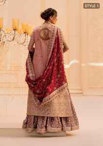 Modern Anarkali Fancy Palazzo Set Western Embroidery Work Suit Multi-Thread Sequence Embroidery Moti Work Ruffles Lace - Product Image 5