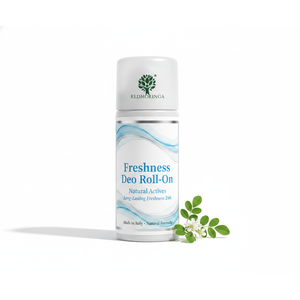 Spray Corporal de Frescura Duradera 24h, 50ml, Roll-on, Fórmula Natural, Sin Alcohol, OEM, Marca Privada, Italy RedMoringa - Product Image 1