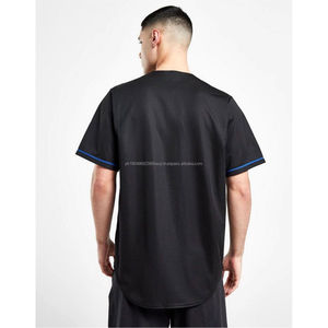 2025 <b>Men's</b> Custom Design Team Baseball Jersey High Quality 100% Polyester Sportswear Quick Dry Breathable and Comfortable - Product Image 3