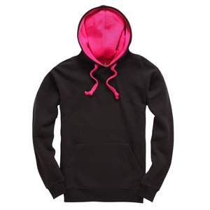 Sweat à capuche technique en polaire pour homme de qualité supérieure Impression numérique 100% coton Teint uni Poche Séchage rapide Respirant - Product Image 2