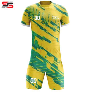 Latest Design Unisex <b>Soccer</b> Jersey Set Uniform Breathable Quick Dry High Quality 100% Polyester Wholesale - Product Image 6