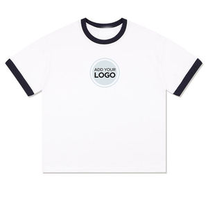 Camisetas Ringer unisex Diseñe su propio logotipo Ringer Ropa personalizada Adulto Tri-Blend Track T Shirt - Product Image 5