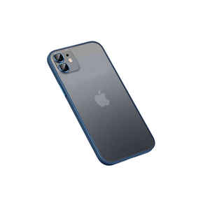 Coque de protection en silicone rétro bleu marine Netzy SAFA pour iPhone 12 A12 A55 Promax, coque de téléphone portable souple en TPU, protection du téléphone - Product Image 1