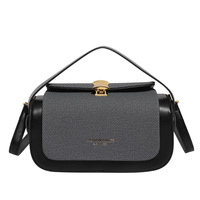 Hochwertiges Design, Luxuriöse Vintage-Box-Tasche für Damen, Kleine, Farbblockierte Schulter- und Umhängetasche, Pendler-Quadrattasche