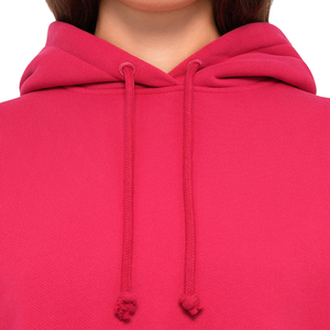Sudaderas con capucha para mujer, estilo casual, holgadas, con logotipo personalizado, cordón ajustable, suaves, transpirables, térmicas, de algodón, estilo urbano moderno - Product Image 4