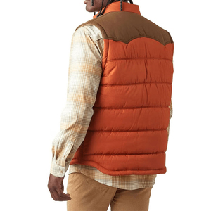 Custom Heavy Duty Quilted <b>Work</b> Vest <b>Men's</b> Sleeveless Thermal Canvas <b>Body</b> <b>Warmer</b> Factory Direct Make In Pakistan - Product Image 5