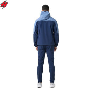 Meilleures ventes Survêtements en nylon pour hommes Impression de logo personnalisé Survêtement coupe-vent léger Survêtements de sport à séchage rapide - Product Image 6