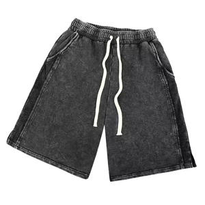 Conjunto de 2 Piezas de Camiseta y Pantalones Cortos Deportivos de Secado Rápido, Transpirables, Lavados al Ácido, de Alta Calidad, 240 Gramos, Verano, Casual, Manga Corta, Personalizado para Hombre - Product Image 4