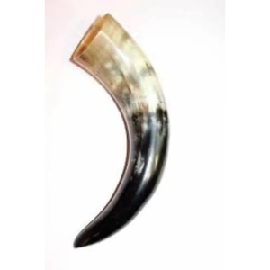 แตรสำหรับดื่มไวกิ้งทำจากธรรมชาติเป็นมิตรต่อสิ่งแวดล้อมดีไซน์รูปสัตว์รูปควาย - Product Image 1