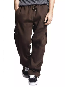 Trendy Men Casual Cargo Pants Multi Pocket Streetwear <b>Trainers</b> Designed Comfort Flexibility Outdoor Use Daily Wear 100% Cotton - Product Image 3
