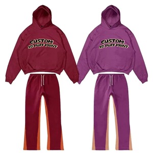 Chándal Extra Grande con Serigrafía Personalizada, 100% Algodón Felpa, Diseño Moderno, Tejido Cálido, Diseño Personalizado, Unisex - Product Image 3