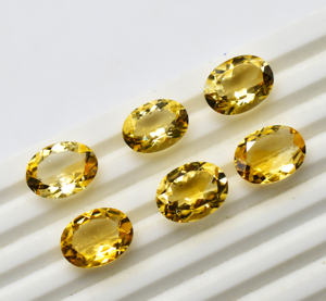 Citrine naturelle Quartz taillé ovale à facettes lâche calibré 16X12 MM taille pierre précieuse pour bijoux pierre taillée à facettes Citrine pierre précieuse - Product Image 3