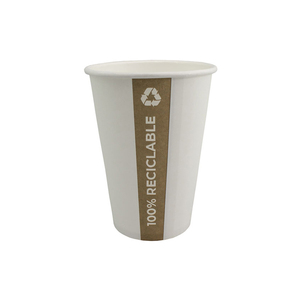 Proveedor al por mayor de vasos de papel reciclables 100% 210 ml con Popietilen interno para servir agua fría y caliente - Product Image 1