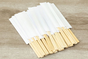 ตะเกียบไม้ไผ่เกรดอาหาร ผิวเรียบ สำหรับร้านอาหารและใช้ในครัวเรือน - Product Image 2