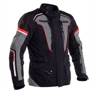 Veste molletonnée de moto pour hommes, veste d'équitation de course à capuche en toile à col montant et à séchage rapide - Product Image 5